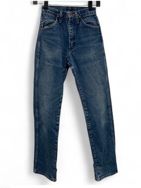 Vintage Wrangler Blue High Waisted Western Denim Jeans